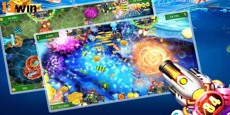 Bắn cá bingo cho phép người chơi lập team săn boss